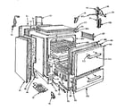 Kenmore 103715620 body section diagram