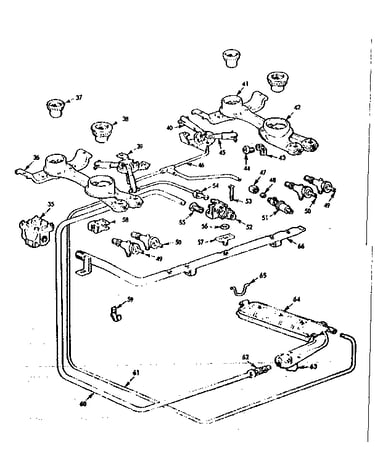 Burner section