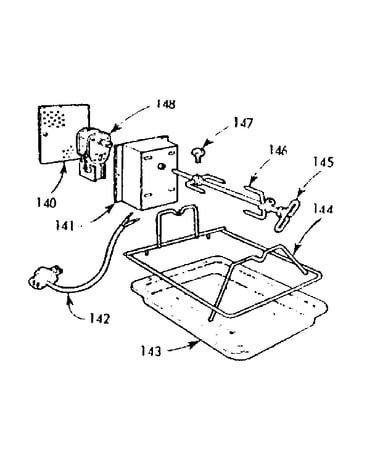 Optional equipment (oven rotisserie)