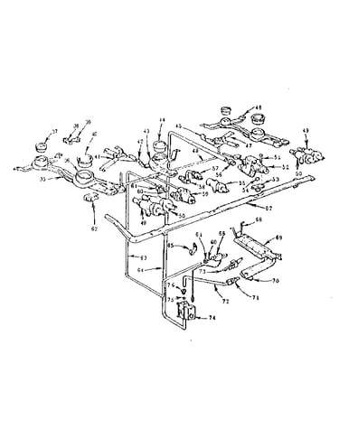 Burner section