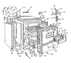 Kenmore 103717610 body section diagram