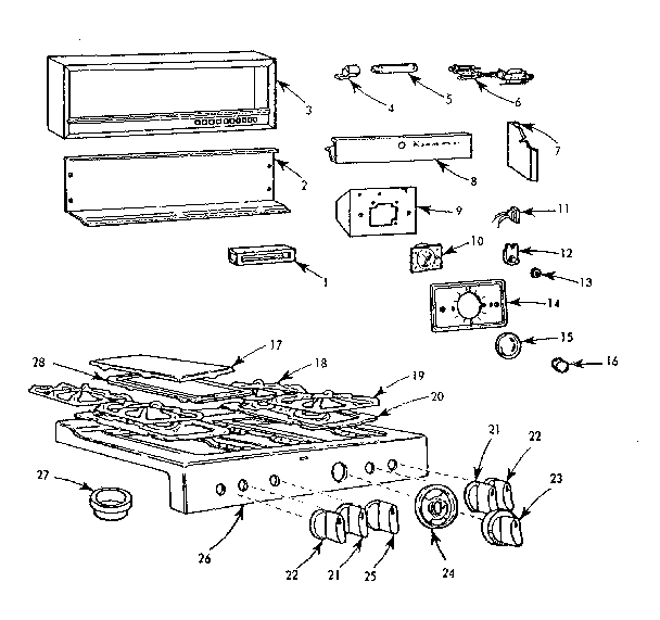 BACKGUARD AND MAINTOP