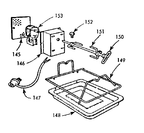 OPTIONAL EQUIPMENT-OVEN ROTISSERIE