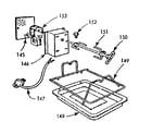 Kenmore 103717620 optional equipment-oven rotisserie diagram