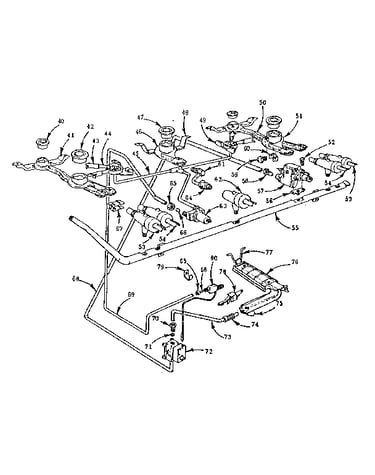 Burner section