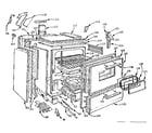 Kenmore 103720610 body section diagram