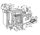 Kenmore 103721610 body section diagram