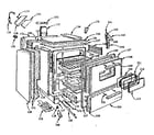 Kenmore 103726610 body section diagram