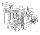 Kenmore 103726611 body section diagram