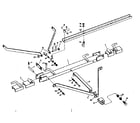 Sears 2611 hitch assembly diagram