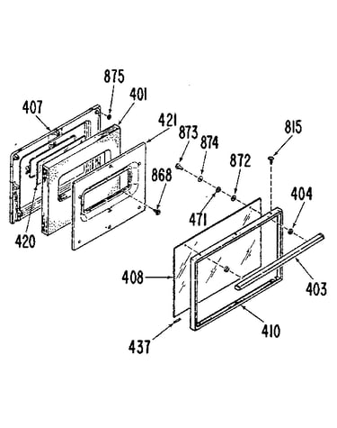 Oven door