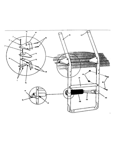 Outside ladder