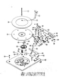 Parts above baseplate