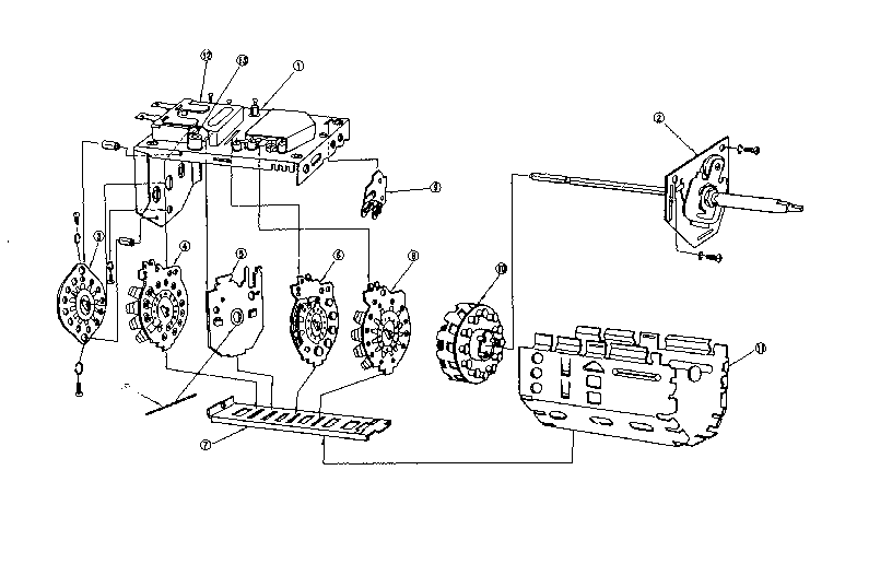VHF TUNER PARTS (FL321P)