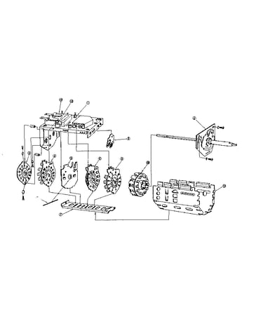Vhf tuner parts (fl321p)