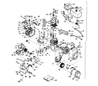 Tecumseh HM80-155026 basic engine diagram