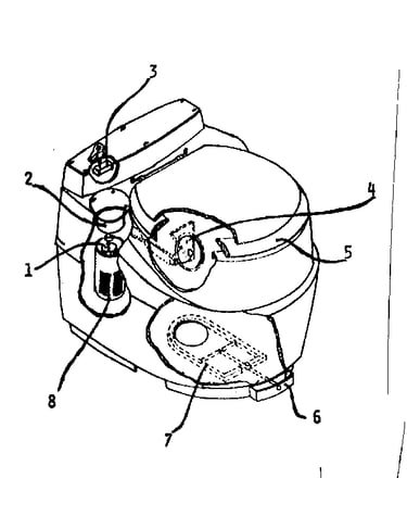 Electric toilet