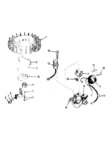 Magneto no. 610689a