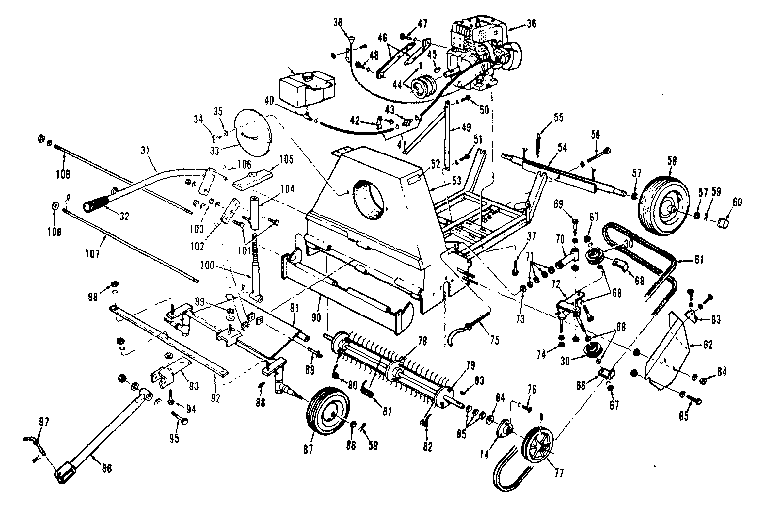 MOTOR / FRAME AND HOUSING ASSEMBLY