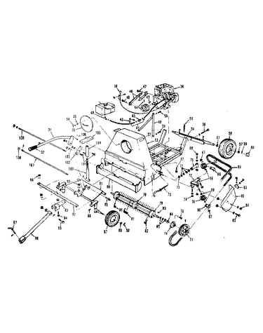 Motor / frame and housing assembly