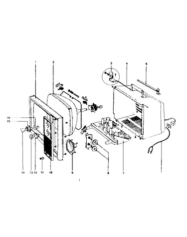 Cabinet parts list