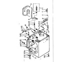 Kenmore 1106733410 cabinet parts diagram