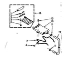 Kenmore 1106733410 filter assembly diagram