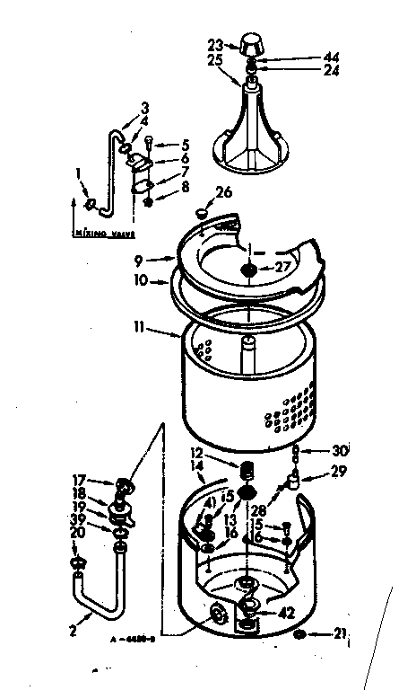 Tub and basket assembly