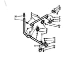 Kenmore 1106733410 caster assembly diagram