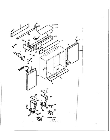 Upper cabinet assembly