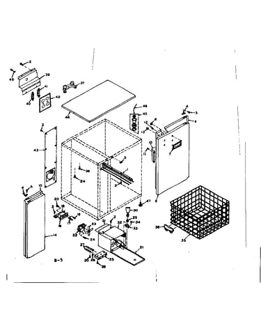 Lower cabinet assembly