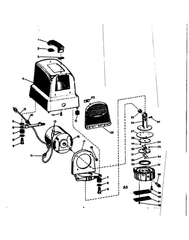 Sears compact diaphragm paint sprayer