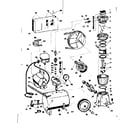 Craftsman 106153370 replacement parts diagram