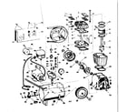 Craftsman 106153680 replacement parts diagram