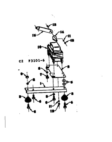 Reactor assembly and engine mounting support