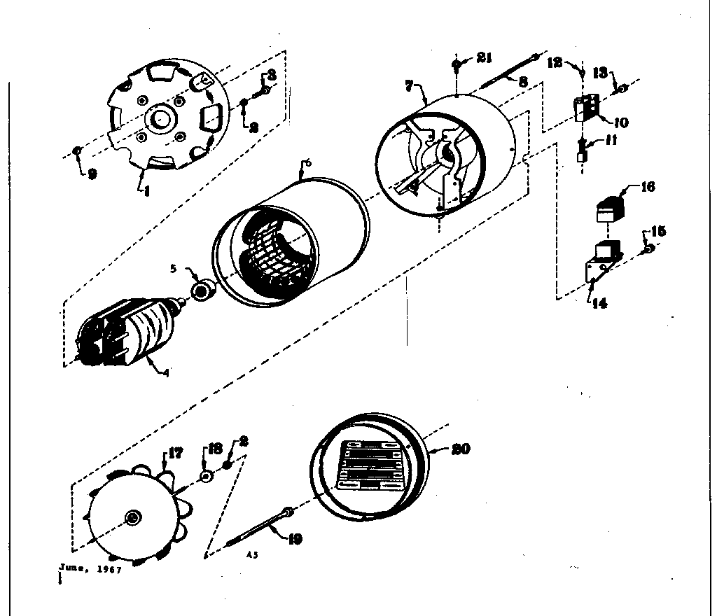 Stator assembly