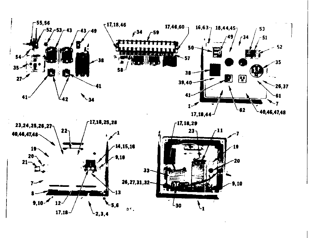 Control assemblies
