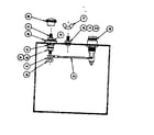 Craftsman 5803182-3 connection & outlet box cover assembly diagram