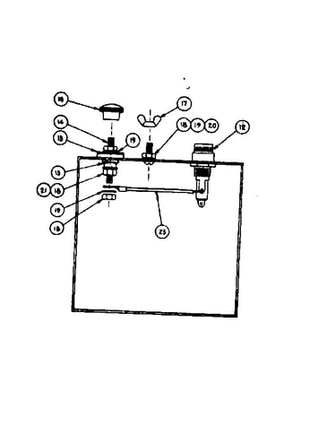 Connection & outlet box cover assembly
