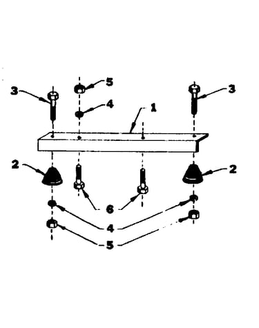 Engine mtg support