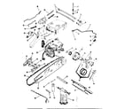 Craftsman 917351250 chain/bar and oil/fuel parts diagram