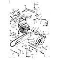 Craftsman 917351340 chain/bar and oil/fuel parts diagram