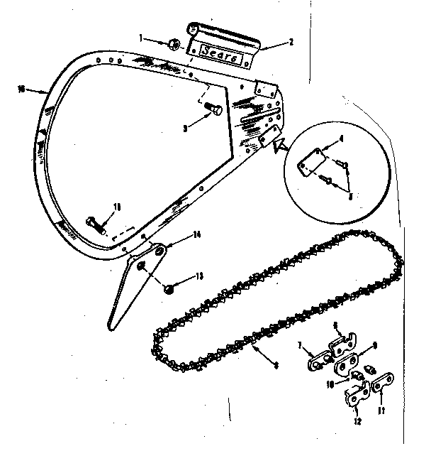 Blade and chain