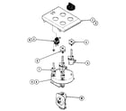 Kenmore 629CG200 control assembly diagram
