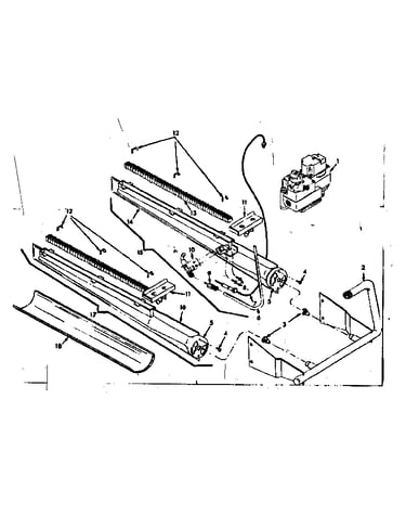 Burner & manifold assembly