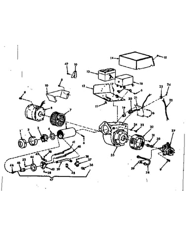 Oil burner assembly