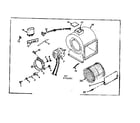 Kenmore 86776282 h-q blower assembly diagram
