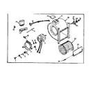 Kenmore 86776379 h-q blower assembly diagram
