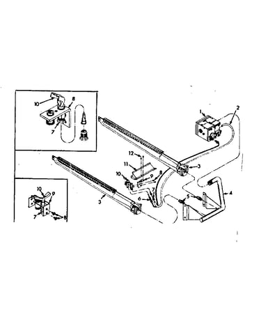 Burner & manifold assembly
