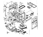 Kenmore 1066666821 cabinet parts diagram